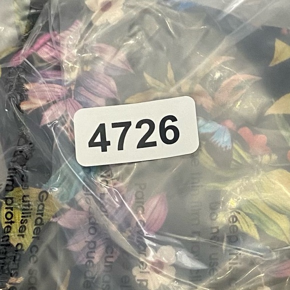 New! Victoria’s Secret wicked birds of paradise floral bikini black 4726 - Picture 10 of 10